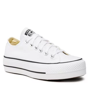 Converse Trampki Ctas Lift Ox 560251C White/Black/White - Trampki damskie - miniaturka - grafika 1