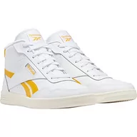 Koszulki męskie - Reebok Męskie buty sportowe Club High Top, Ftwr biała ostra złota kreda, 38 EU - miniaturka - grafika 1