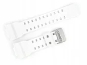 Akcesoria do zegarków - Pasek Casio G-Shock GA-100 GA-100A-7A G-8900 GR-8900 GW-8900 biały połysk - miniaturka - grafika 1
