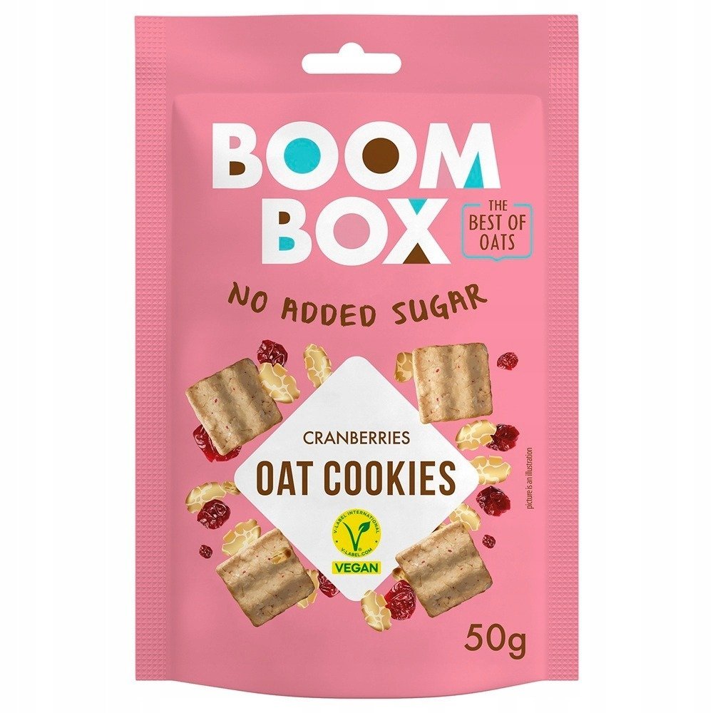 Boom Box z owsa i żurawiny 50 g