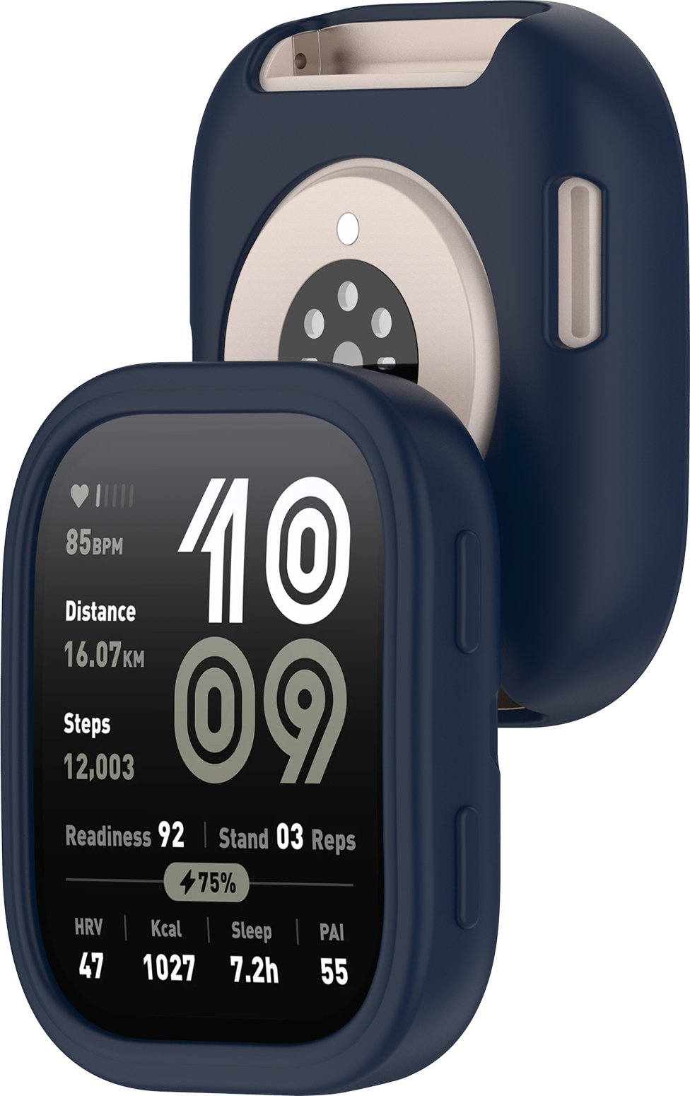 INF Silikonowe etui ochronne do Amazfit Bip 6 (A2435) Niebieski