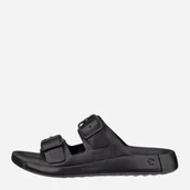 Klapki i japonki męskie - Klapki damskie skórzane ECCO Cozmo M 55280401001 42 Czarne (194892150575). Klapki męskie - miniaturka - grafika 1