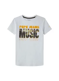 Pepe Jeans Koszulka dziewczęca Axel, biały, 4 Lata - Koszulki dla dziewczynek - miniaturka - grafika 1