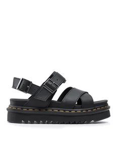 Dr. Martens Sandały Voss II 26799001 Czarny - Sandały damskie - miniaturka - grafika 1
