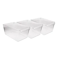 Pojemniki kuchenne - Plastikowy organizer do lodówki 3 szt. – Hermia - miniaturka - grafika 1