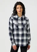 Koszule damskie - Damska koszula Wrangler WESTERN SHIRT XS - miniaturka - grafika 1