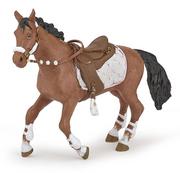 Figurki dla dzieci - Papo papo 51553 koń firmy na jeździec Fashion zima, do gry - miniaturka - grafika 1