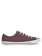 Trampki damskie - Converse Trampki Chuck Taylor All Star Dainty A13800C Brązowy - miniaturka - grafika 1