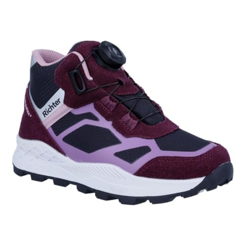 Richter Buty dziecięce Venture Sneaker, Lady/Black/Make/Silv, 32 EU, Lady Black Make Silv, 32 EU