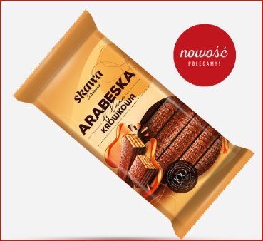 SKAWA WAFELKI 190G ARABELKA KRÓWKOWA