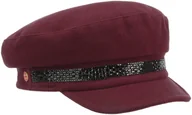 Czapki dla dzieci - Czapka Newsboy Damski Kendy by Mayser, bordowy, M (57-58 cm) - miniaturka - grafika 1