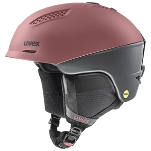 Uvex Ultra MIPS, kask narciarski, różowy/szary - Kaski narciarskie - miniaturka - grafika 1