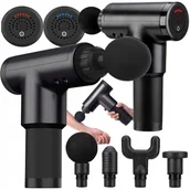Masażery - PISTOLET DO MASAŻU MOCNY MASAŻER CIAŁA MASSAGE GUN PRO Z AKUMULATOREM - miniaturka - grafika 1