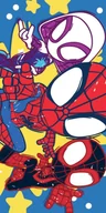 Ręczniki - Bawełniany ręcznik plażowy Spidey - gotowy do akcji - miniaturka - grafika 1