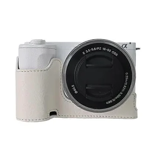 Do etui na aparat Sony Alpha ZV-E10 II Duża osłona ochronna ze skóry PU z wycięciem Wielobarwny Style G - Torby fotograficzne i futerały - miniaturka - grafika 1