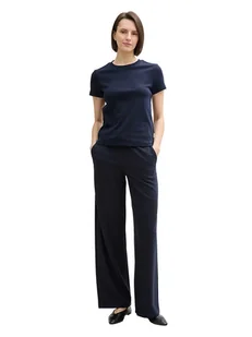 Tom Tailor Koszulka w kolorze granatowym - Koszulki i topy damskie - miniaturka - grafika 1