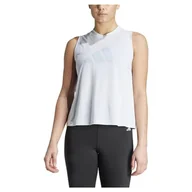 Koszulki i topy damskie - adidas Damski top treningowy z logo Train Essentials Big Performance - miniaturka - grafika 1