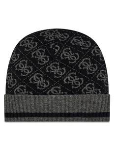 Guess Czapka AM5028 POL01 Czarny - Czapki męskie - miniaturka - grafika 1