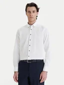 Koszule męskie - Bugatti Koszula 9350-78500C Biały Modern Fit - miniaturka - grafika 1