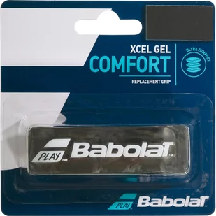 Babolat XCEL żel bazowy taśmy na uchwyt, czarna, One Size 670058 - Tenis stołowy - miniaturka - grafika 1