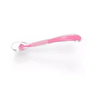 Sztućce dla dzieci - Babyono Miękka łyżeczka silikonowa dla niemowląt BABY`S SMILE - miniaturka - grafika 1