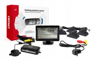 Parktronic Asystent Parkowania Cały Zestaw 4,3" z kamerą HD-305-LED - Kamery cofania - miniaturka - grafika 1
