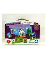 Układanki dla dzieci - Alexander Układanka w zagrodzie-Sówka Mądra Główka 1827 - miniaturka - grafika 1
