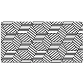 Podkładki na biurko - Mata ochronna na blat Kostki geometryczne 120x60 cm, Dywanomat - miniaturka - grafika 1