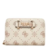 Portfele - Duży Portfel Damski Guess Silia Slg SWGP98 90140 Écru - miniaturka - grafika 1