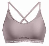 Biustonosze - Biustonosz sportowy Under Armour UA Crossback Low szary - miniaturka - grafika 1