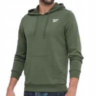 Bluzy sportowe męskie - Bluza na co dzień męska REEBOK z kapturem - miniaturka - grafika 1