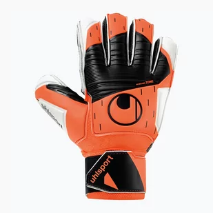 Rękawice bramkarskie uhlsport Soft Resist+ Flex Frame pomarańczowo-białe 101127401 8 - Piłka nożna - miniaturka - grafika 1