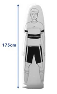 Piłka nożna - Yakimasport Mur dmuchany, junior - miniaturka - grafika 1