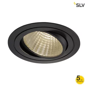 SLV SPOTLINE NEW TRIA LED DL ROUND Set 25W 3000K 30° czarny mat 114270 - Lampy pozostałe - miniaturka - grafika 1