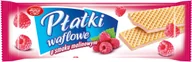 Batoniki - Płatki waflowe malinowe Skawa 130 g - miniaturka - grafika 1