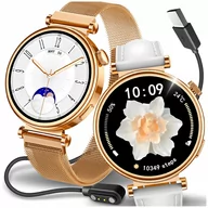 Smartwatch - JG Smart GT4 MINI Złoty - miniaturka - grafika 1