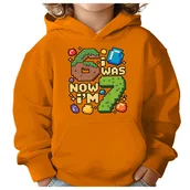 Bluzy dla dziewczynek - BLUZA DZIECIĘCA Z KAPTUREM 67 SIX SEVEN VIRAL 134-140 DLA DZIECKA PREZENT - miniaturka - grafika 1