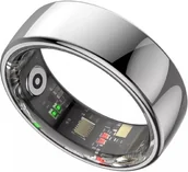 Smartringi - Smart RING PRO srebrny, pomiar stresu, t�tno, monitorowanie snu, roz. 8, Powerton - miniaturka - grafika 1