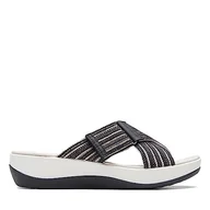 Klapki i japonki damskie - Clarks Klapki damskie Arla Wave, 37 EU - miniaturka - grafika 1