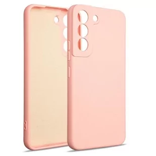 Beline Etui Silicone Samsung S22 różowo-złoty/rose gold - Etui i futerały do telefonów - miniaturka - grafika 1