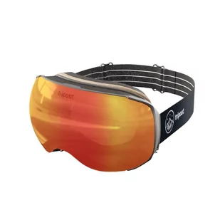 Gogle Tripout Steez Black (orange fire) - Gogle narciarskie - miniaturka - grafika 1