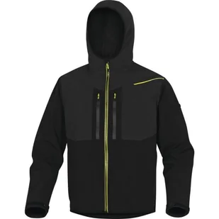 Delta Plus Kurtka Softshell z poliestru i elastanu kolor czarny rozmiar XXL HORT2NCXX HORT2NCXX - Odzież robocza - miniaturka - grafika 1