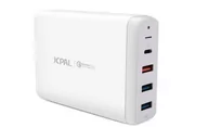 Ładowarki do telefonów - JCPAL USB-C PD Multiport Desktop Charger - ładowarka sieciowa (biała) - miniaturka - grafika 1
