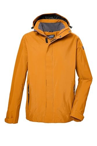 killtec Męska kurtka funkcyjna/kurtka outdoorowa z odpinanym kapturem KOS 87 MN JCKT_XENIOS, kolor złoty (inka gold), XL, 43281-000