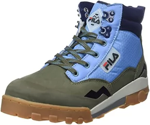 FILA Damskie Grunge II O mid wmn modne kozaki, Loden Green-Adriatic Blue, 42 EU - Kozaki damskie - miniaturka - grafika 1