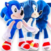 Figurki dla dzieci - Pluszowa Maskotka Sonic 30cm - Miękka Przytulanka Jeż z Bajki PREZENT - miniaturka - grafika 1