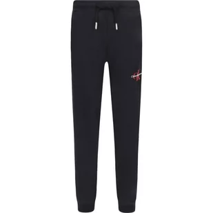 CALVIN KLEIN JEANS Spodnie dresowe | Regular Fit - Spodnie i spodenki dla chłopców - miniaturka - grafika 1
