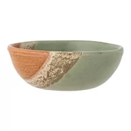 Miski i półmiski - Zielona/pomarańczowa kamionkowa miska 572 ml Paula – Bloomingville - miniaturka - grafika 1