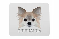 Podkładki pod mysz - Chihuahua geometryczny Podkładka pod mysz myszkę - miniaturka - grafika 1