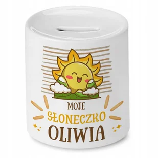 Skarbonka 330 ml Dla Oliwii Córki Dziecka Prezent z Nadrukiem ze Zdjęciem + Opakowanie na prezent (wzór 02) - Skarbonki Skarbonka 330 ml Dla Oliwii Córki Dziecka Prezent z Nadrukiem ze Zdjęciem + Opakowanie na prezent (wzór 02) - Skarbonki - miniaturka - grafika 1